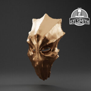 acolyte mask render bronze