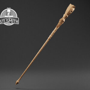 acolyte's staff render bronze