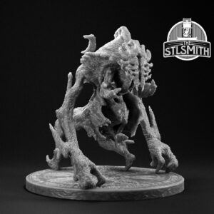 alien necromorph render bw