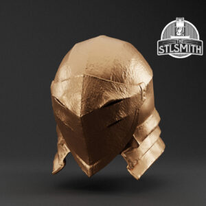 alonne knight helm render bronze