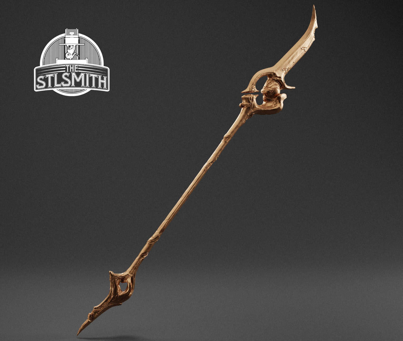 amanata polearm render bronze amanata polearm render bronze