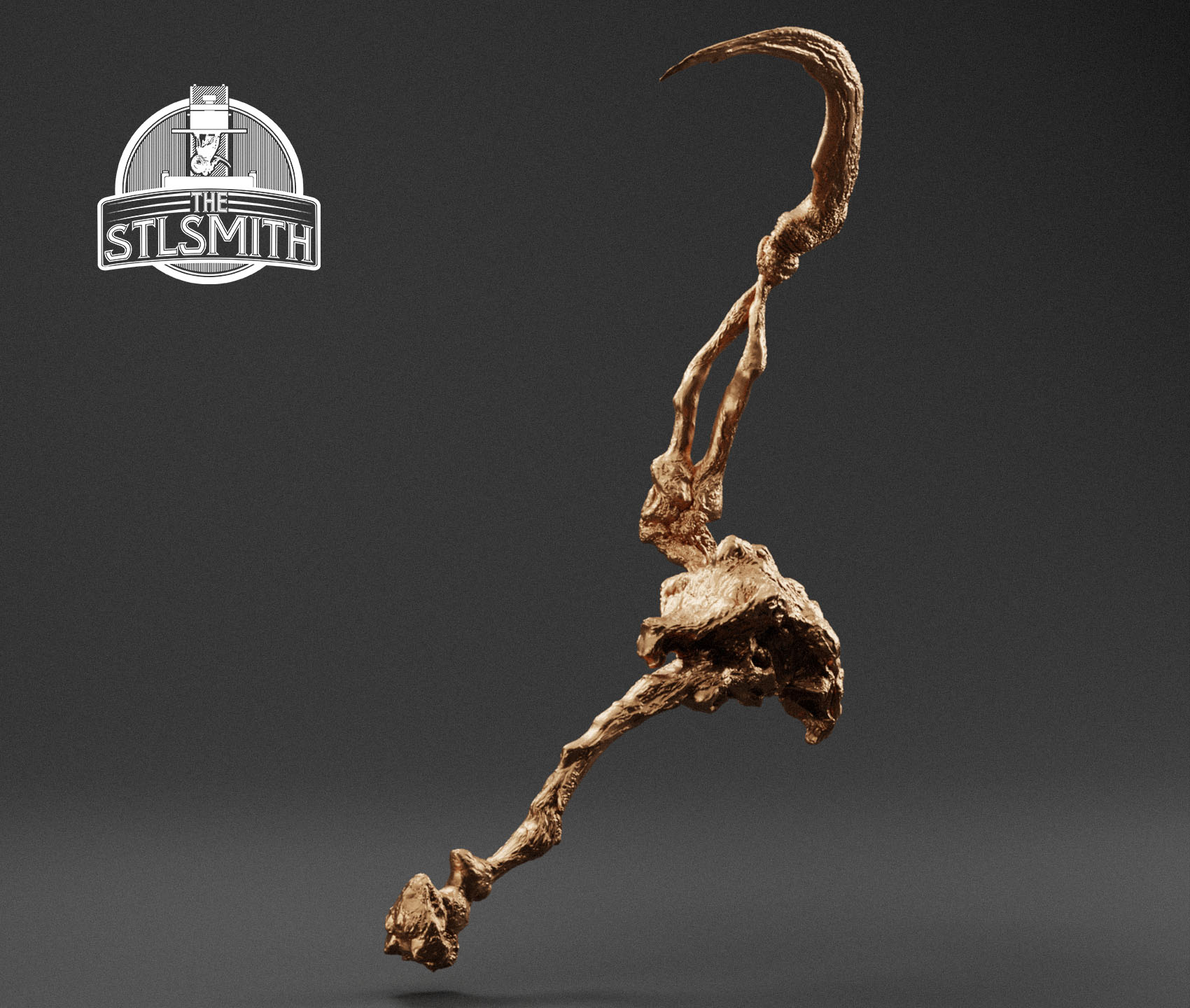 amygdalan arm open render bronze amygdalan arm open render bronze