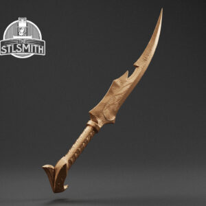 ancestral high elf dagger render bronze