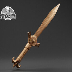 ancestral imperial dagger render bronze