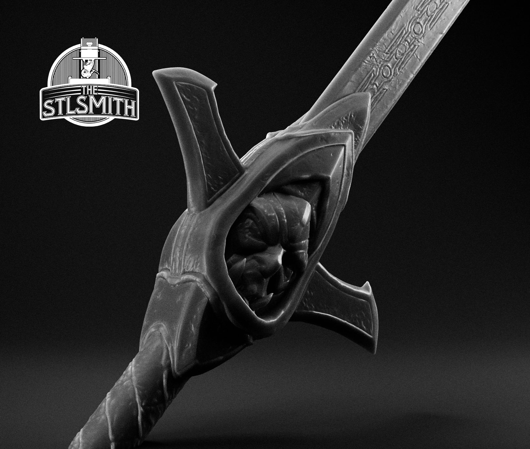 ancestral orc dagger render bw02 ancestral orc dagger render bw02