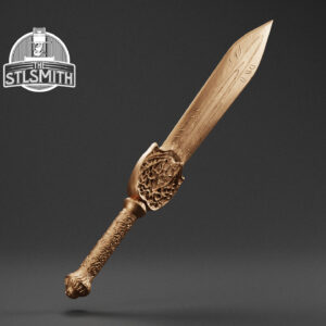 apostle dagger render bronze