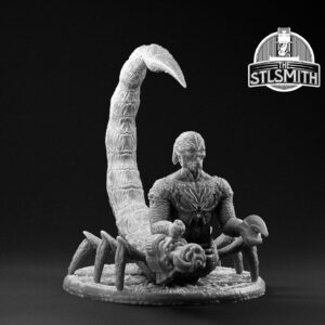 arachnoid juvenile render bw