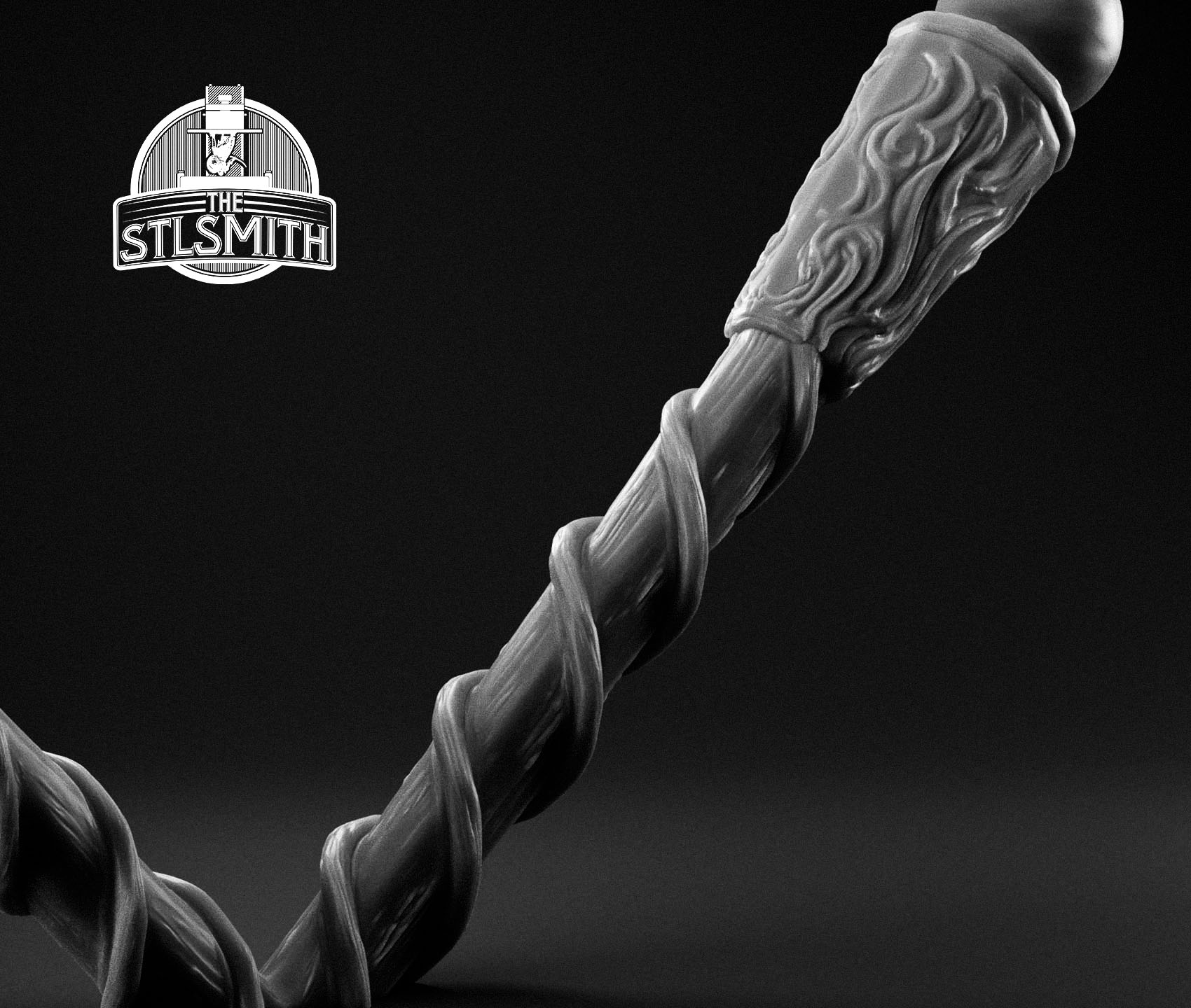 astrologer's staff render bw 02 astrologer's staff render bw 02