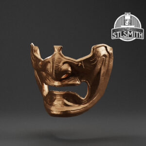 avenging lord mask render bronze