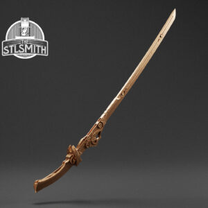axatana katana right render bronze