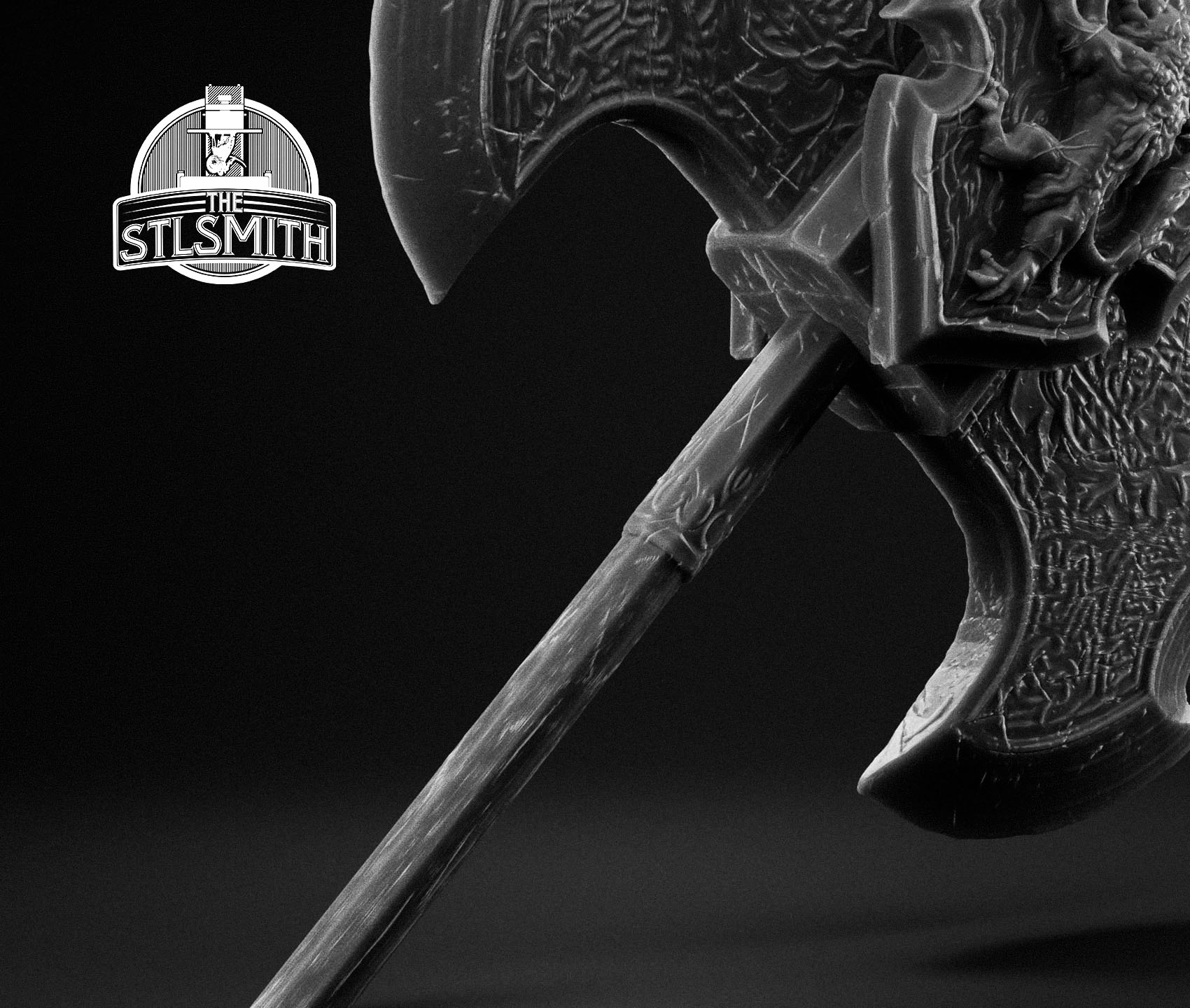 axe of godrick render bw 02 axe of godrick render bw 02