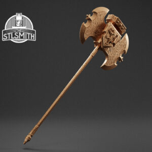 axe of godrick render bronze