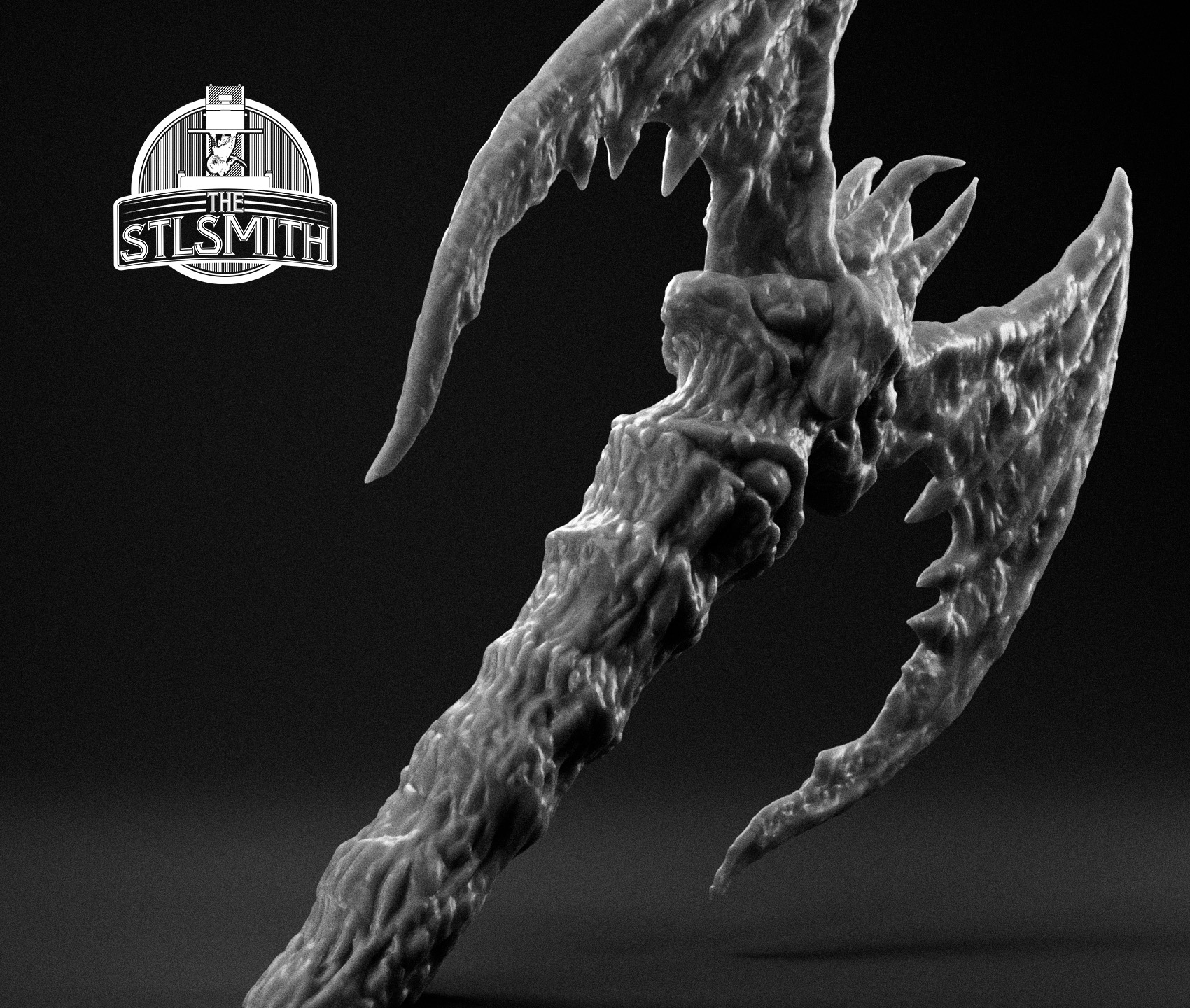 bane archistaff 02 render bw bane archistaff 02 render bw