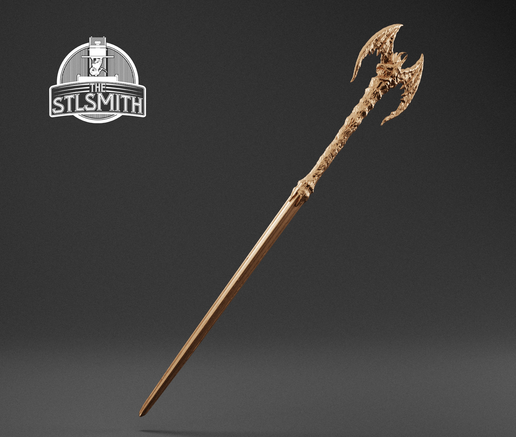 bane archistaff render bronze bane archistaff render bronze