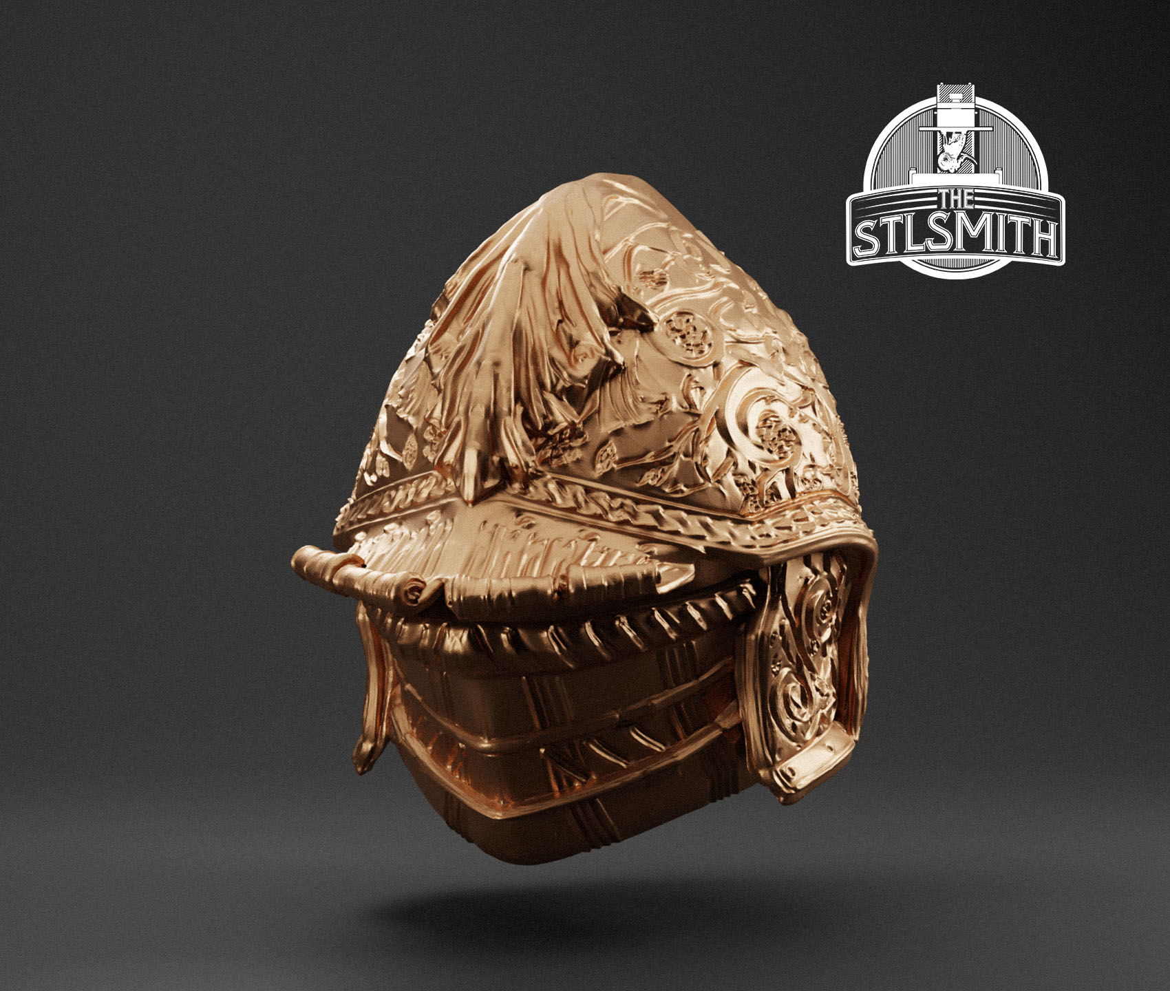 banished knight helm render bronze banished knight helm render bronze