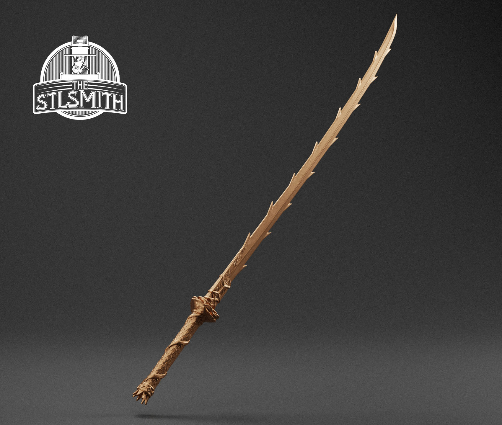 barbed longsword render bronze barbed longsword render bronze