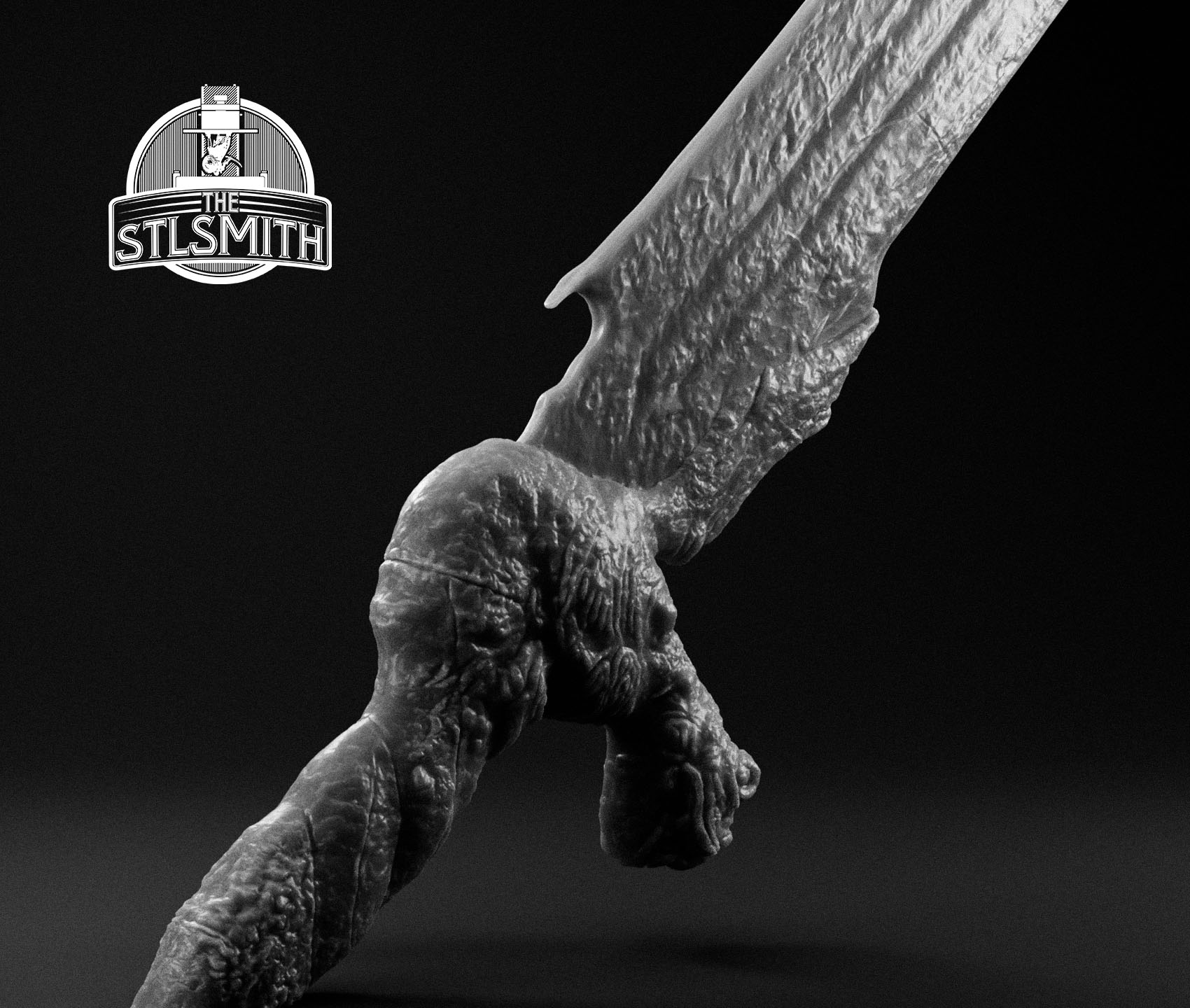 basilisk's fang messer render bw02 basilisk's fang messer render bw02