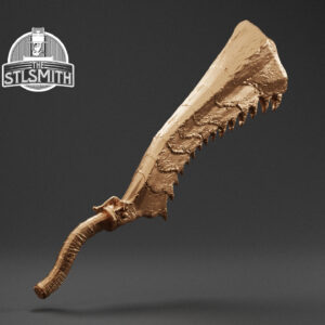 beast cutter render bronze