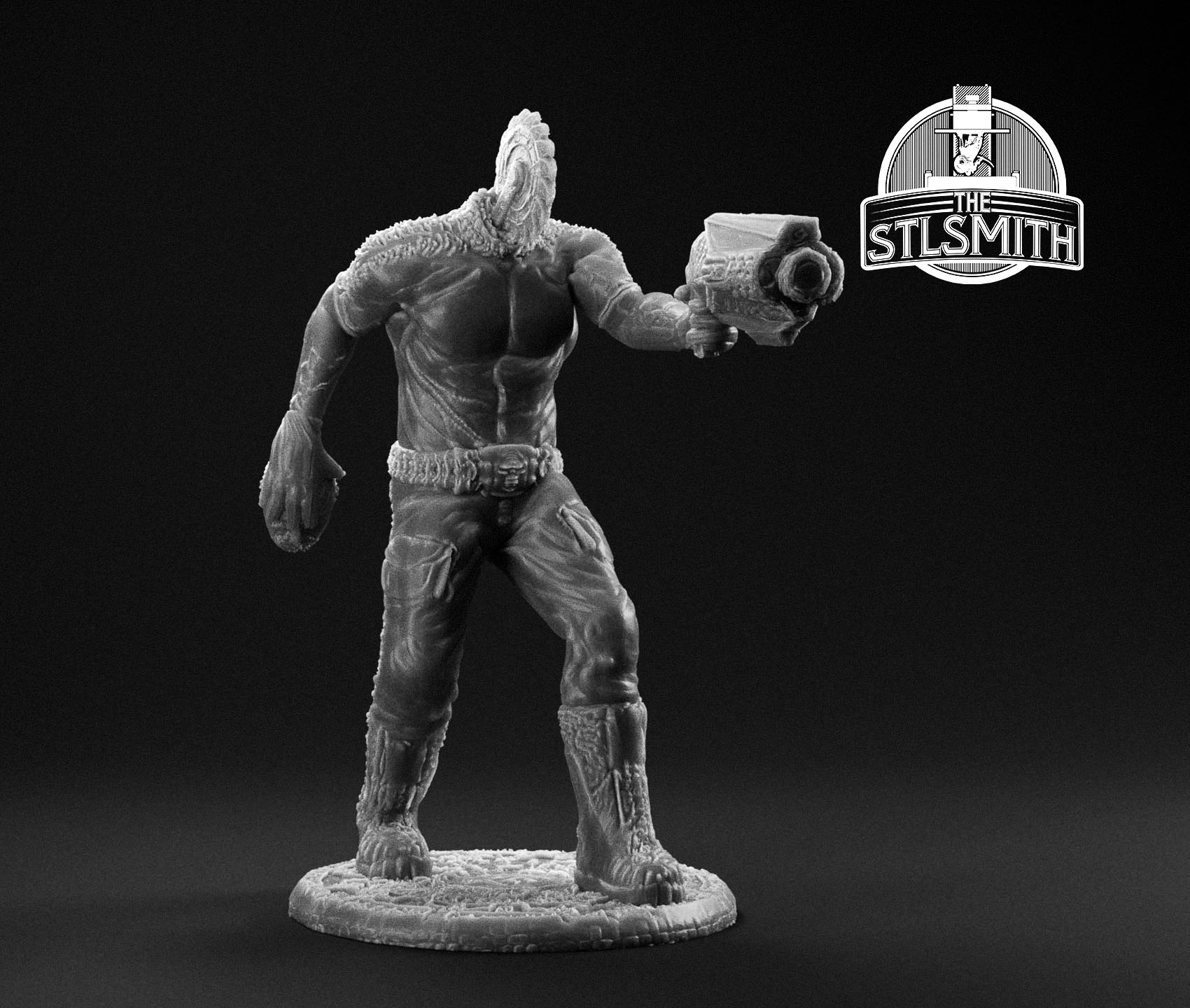 beheaded rocketman render bw beheaded rocketman render bw