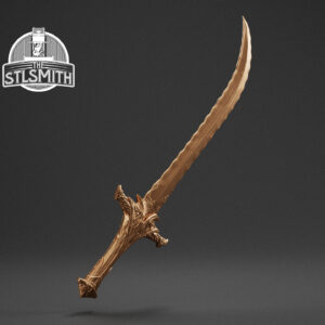 belm scimitar render bronze