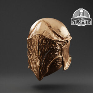 billed mask render bronze