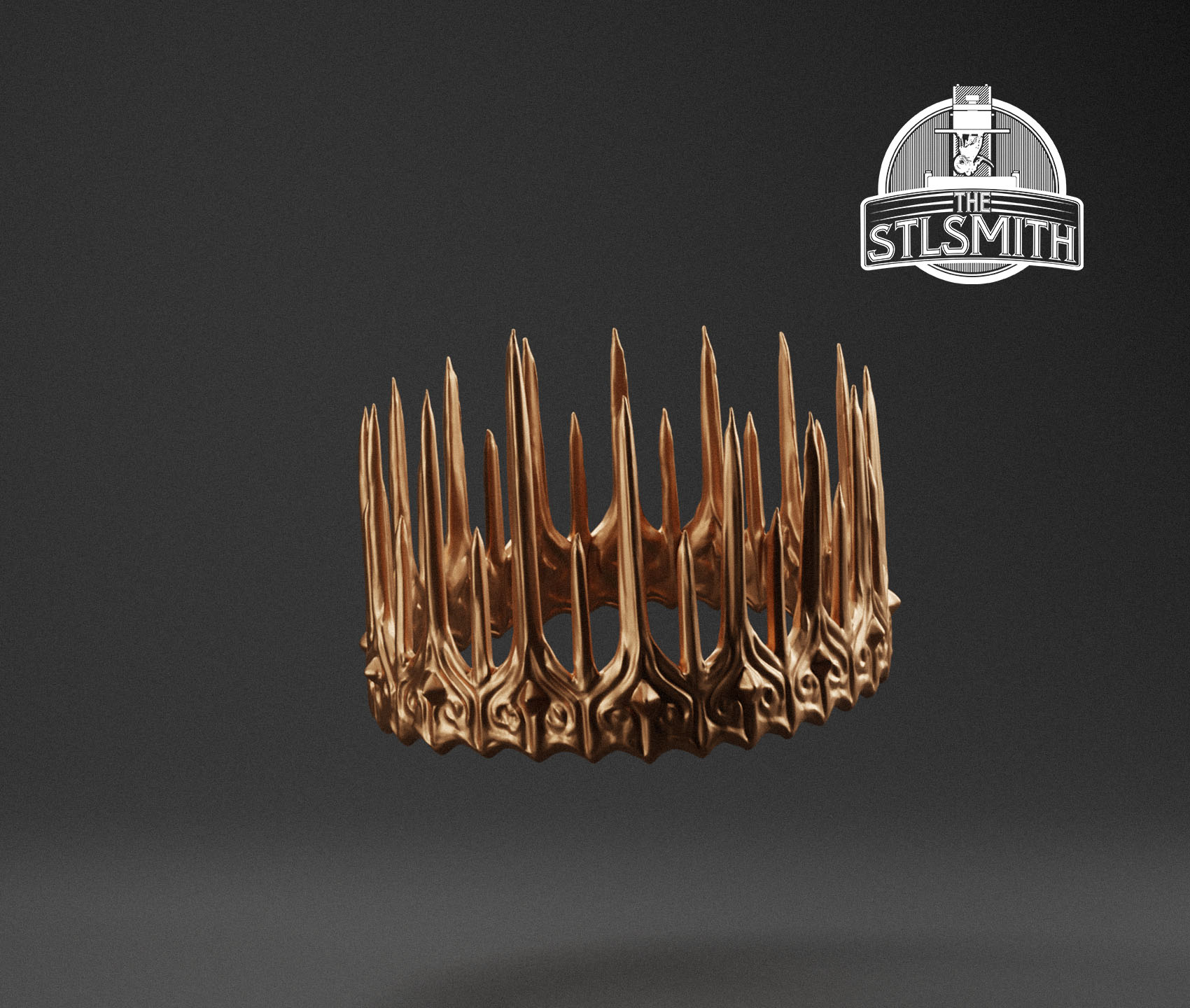 bishop's crown render bronze bishop's crown render bronze