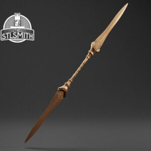 black steel twinblade render bronze