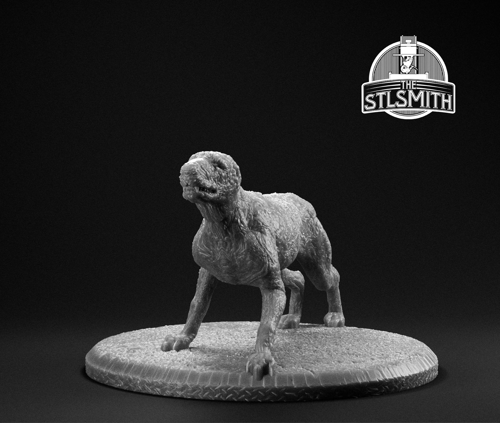 blind dog render bw blind dog render bw