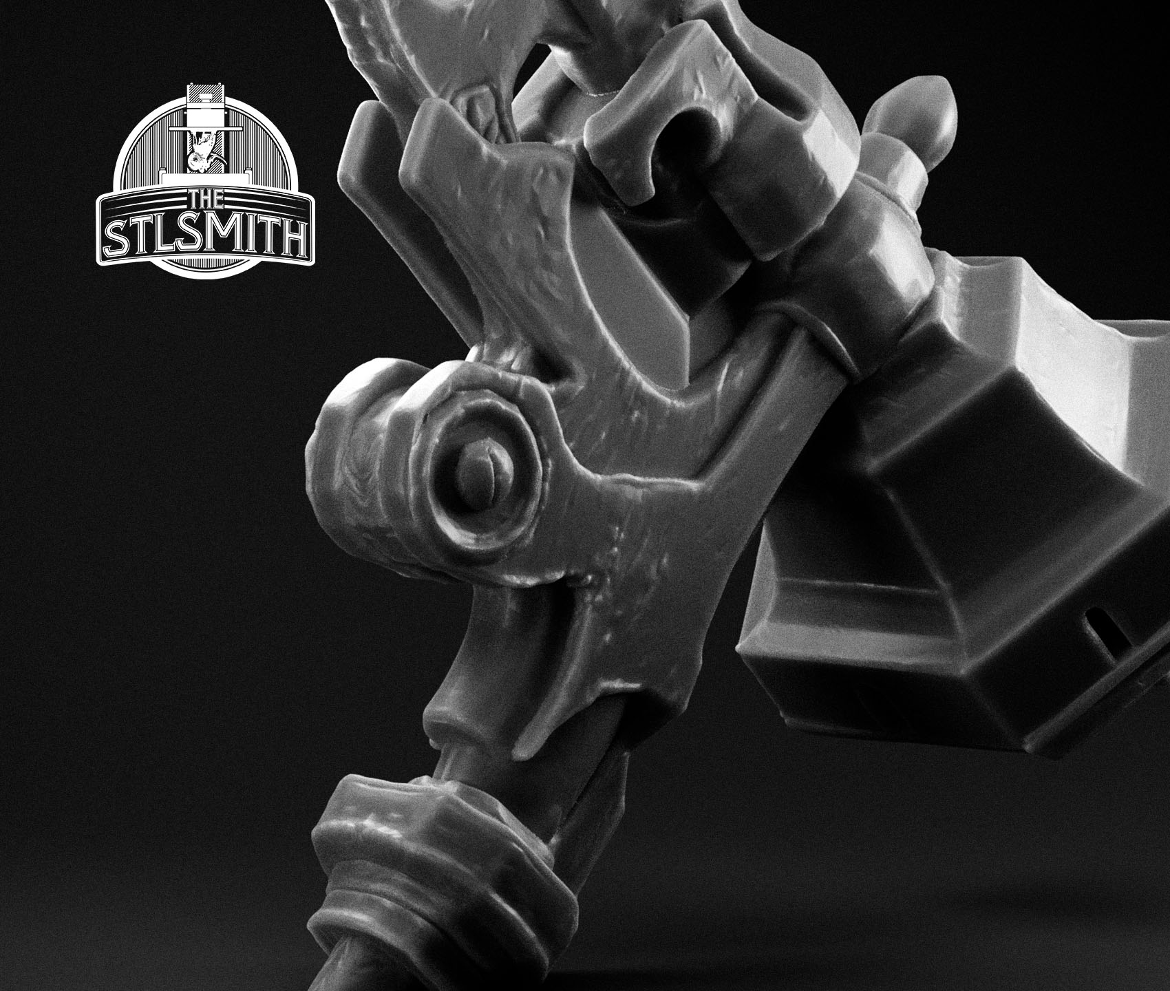 boom hammer 02 render bw boom hammer 02 render bw