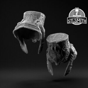 boomer grinder helmet render bw