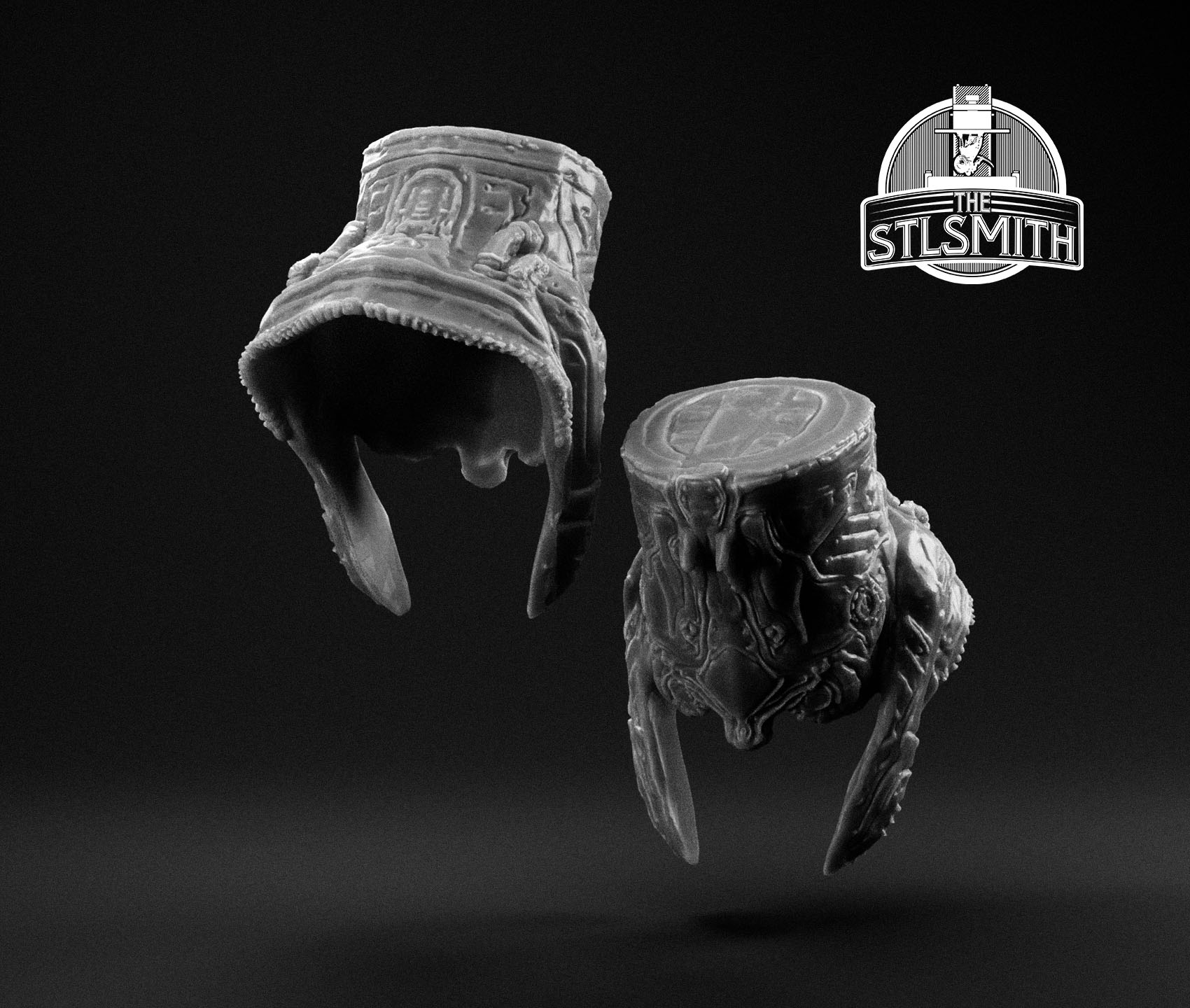 boomer grinder helmet render bw boomer grinder helmet render bw
