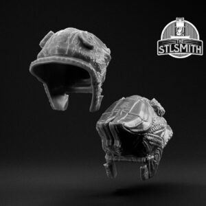 boomer savage helmet render bw