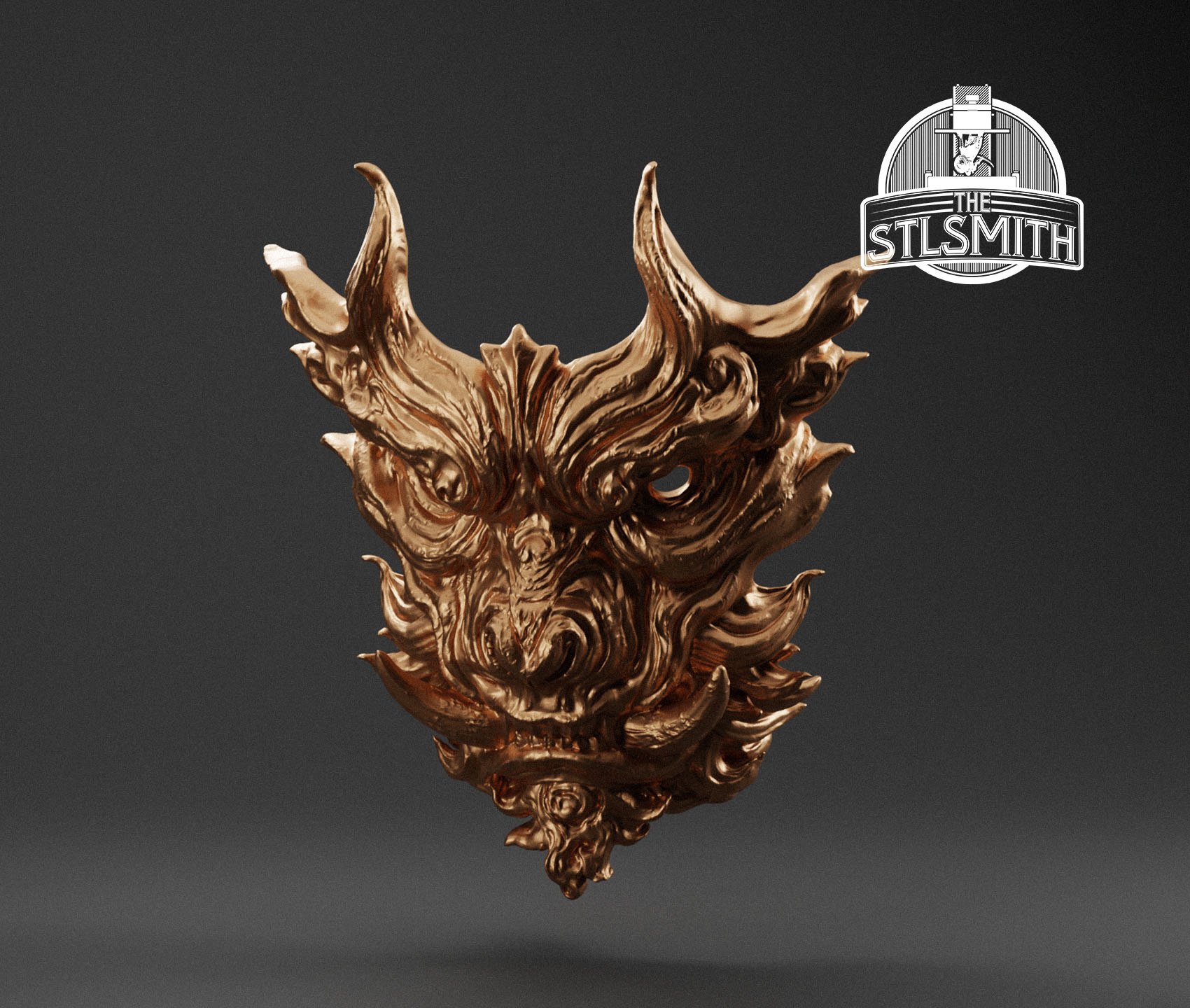 bronze monkey mask render bronze bronze monkey mask render bronze