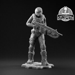 cog summer female render bw