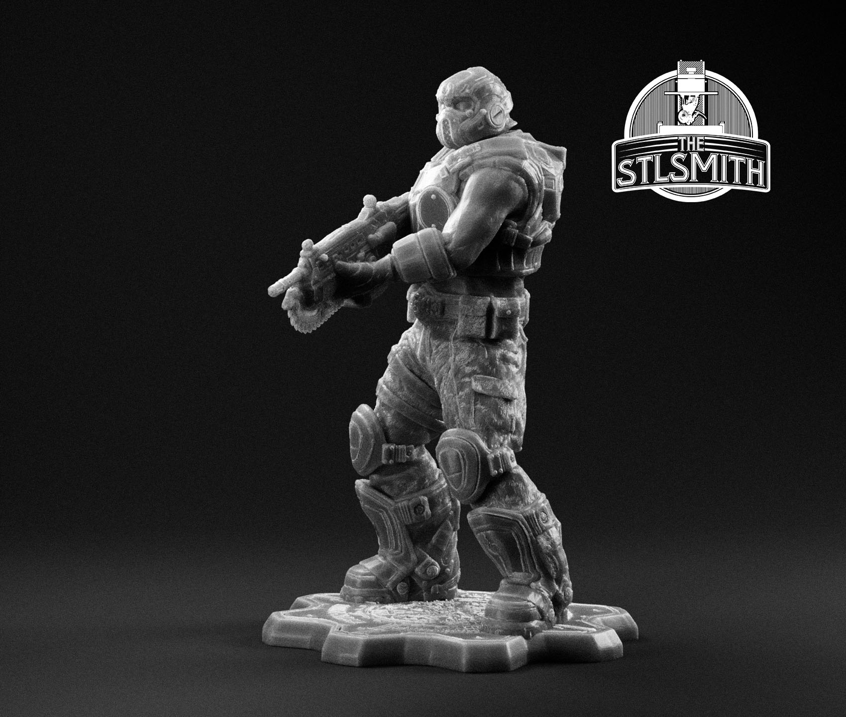 cog summer male render bw cog summer male render bw