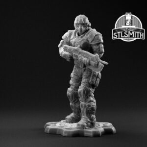 cog winter male render bw