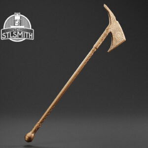 captain aelfyr's great axe render bronze