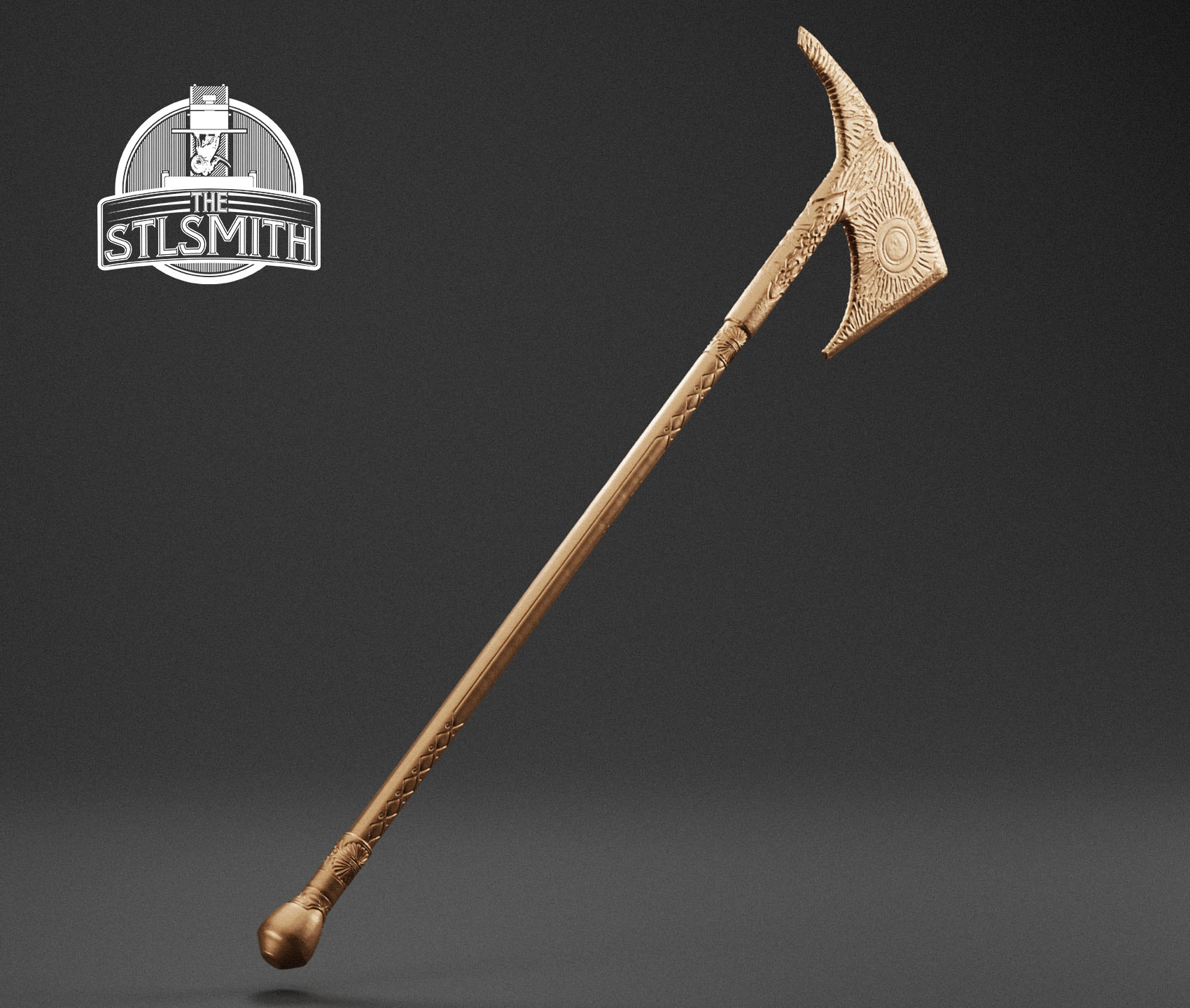captain aelfyr's great axe render bronze captain aelfyr's great axe render bronze