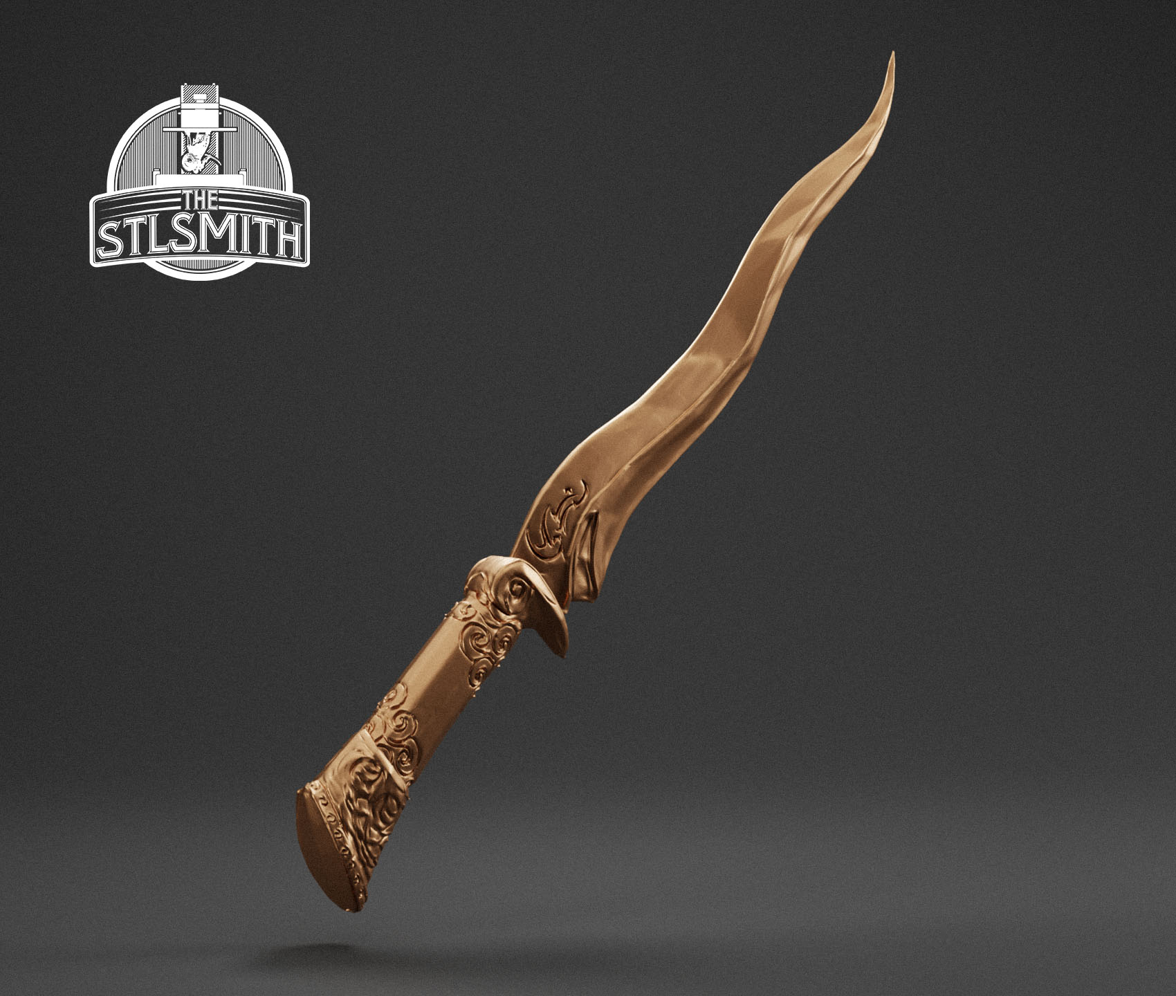 ceremonial blade render bronze ceremonial blade render bronze