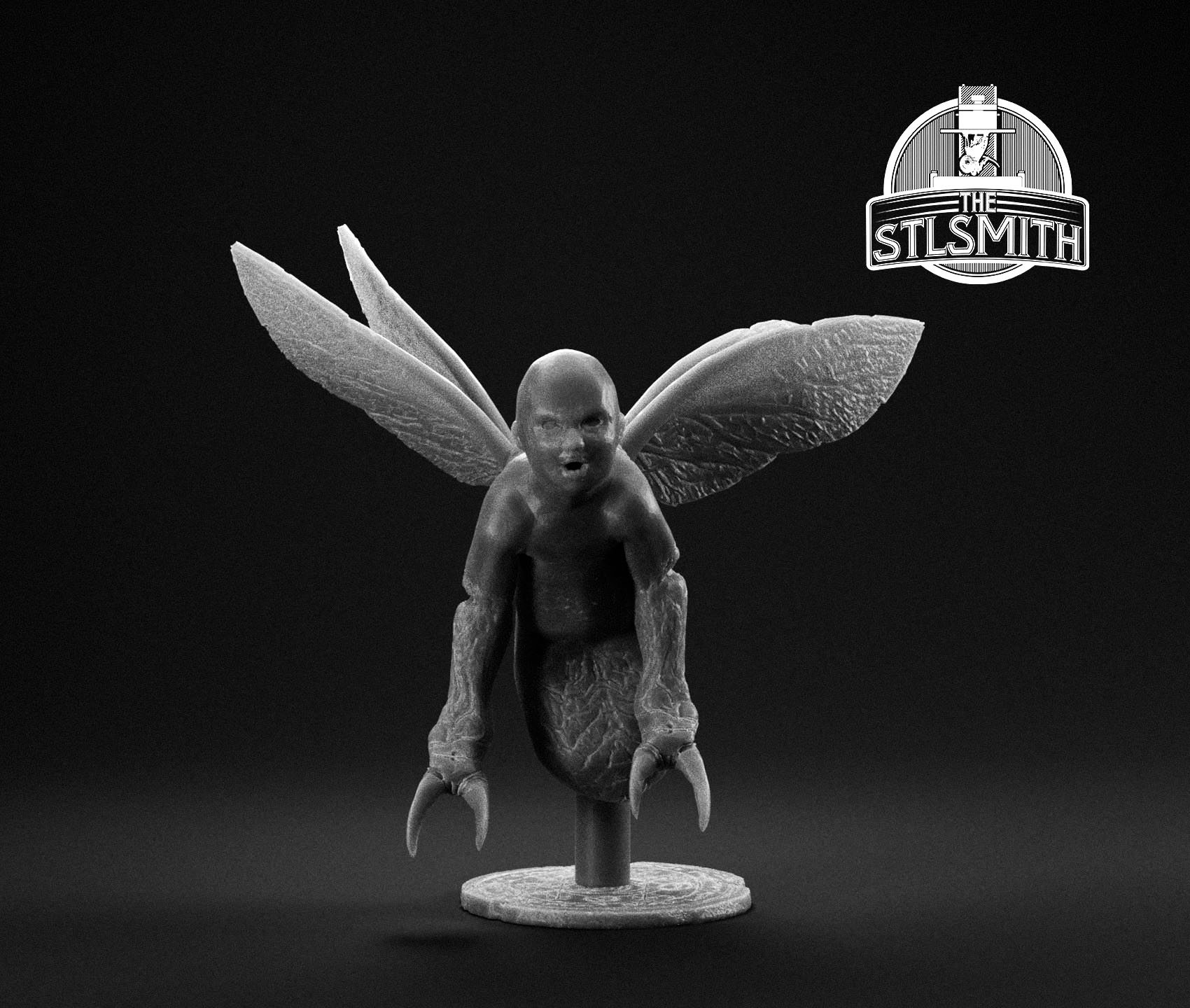 cherub render bw cherub render bw