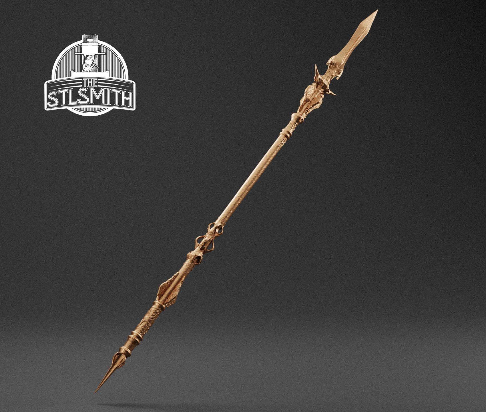 chu bai spear render bronze chu bai spear render bronze