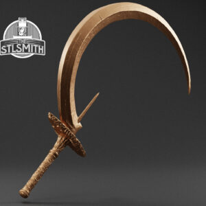 cresent moon sword v2 render bronze