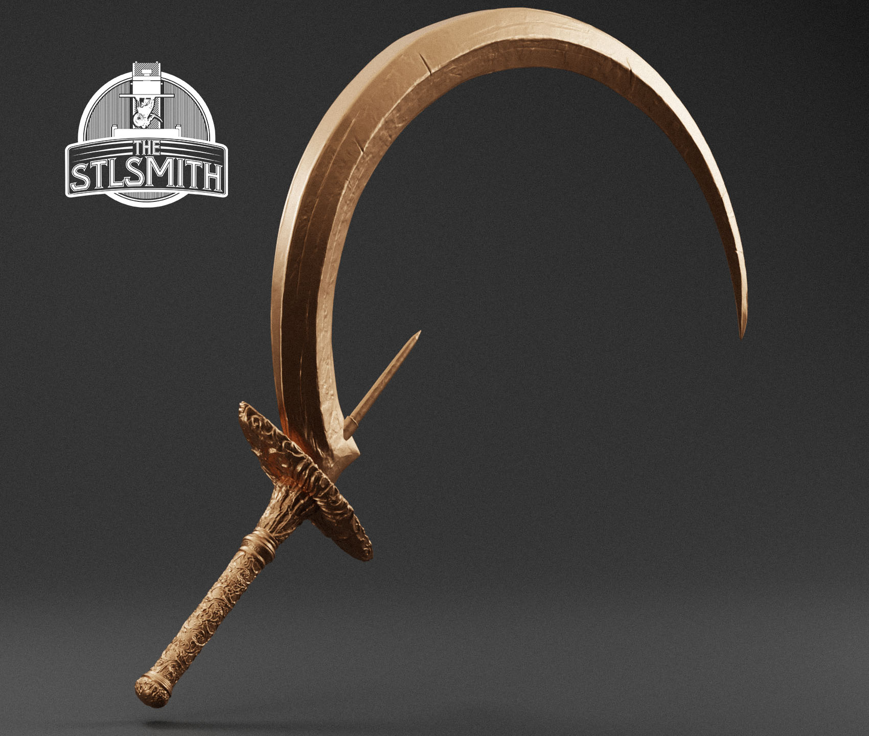 cresent moon sword v2 render bronze cresent moon sword v2 render bronze