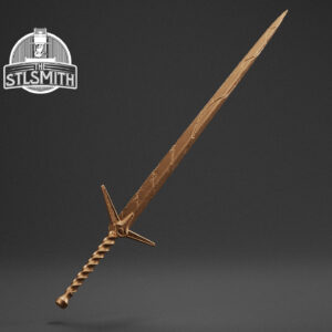 crimson rector sword render bronze