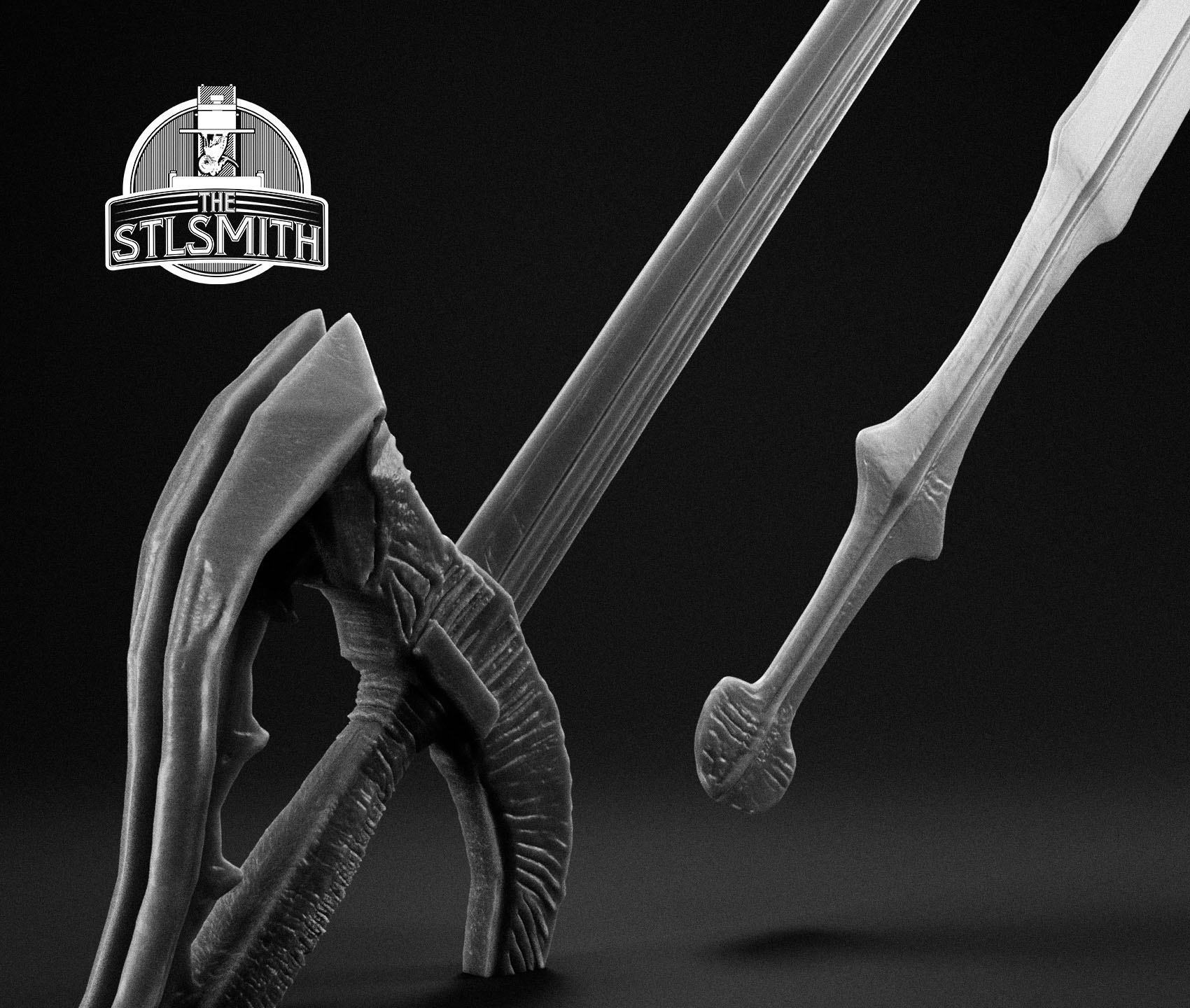 crow quills sword 02 render smith bw crow quills sword 02 render smith bw