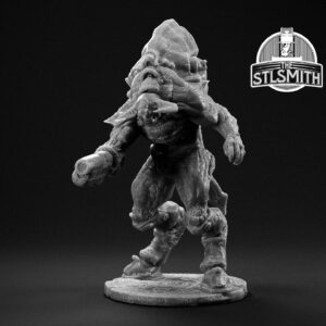 cyberdemon render bw