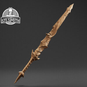 daedric longsword render bronze