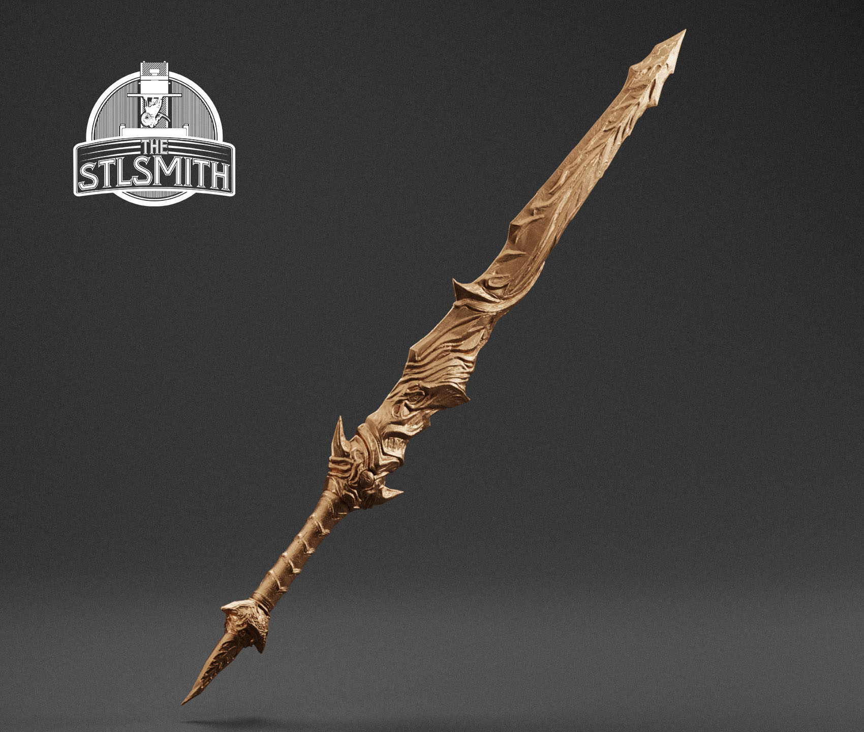 daedric longsword render bronze daedric longsword render bronze
