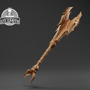 daedric mace render bronze