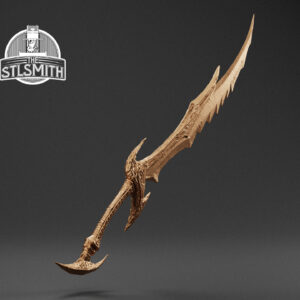 daedric sword render bronze